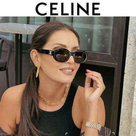 celine triomphe sunglasses review|CELINE TRIOMPHE 01 OVAL SUNGLASSES REVIEW .